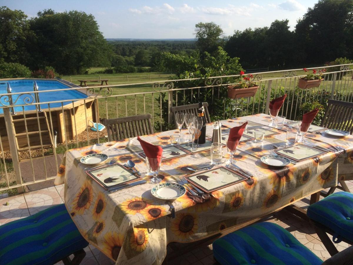 Bed and Breakfast Les Petits Chenes La Pellerine  Exterior foto