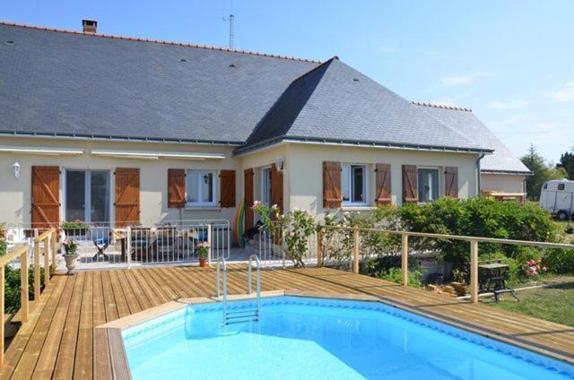 Bed and Breakfast Les Petits Chenes La Pellerine  Exterior foto